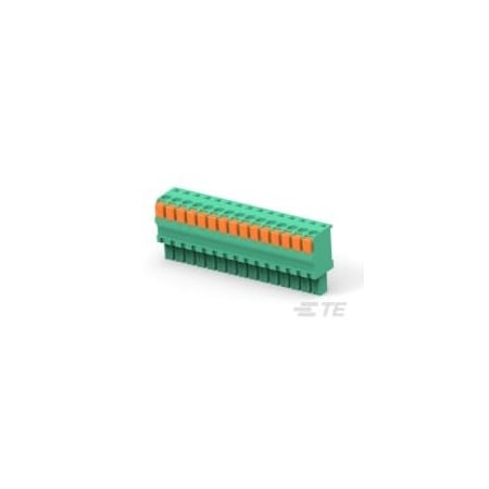 Te Connectivity STR PLUG SPRING TYPE LH 15P 3.81mm 1-1986722-5